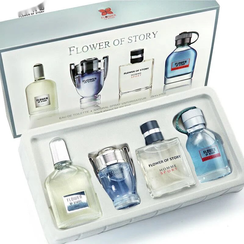 2024 New Perfume Men's Gulong Perfume Lasting Fresh Light Fragrance 72 Hour Male Student Gift Set
