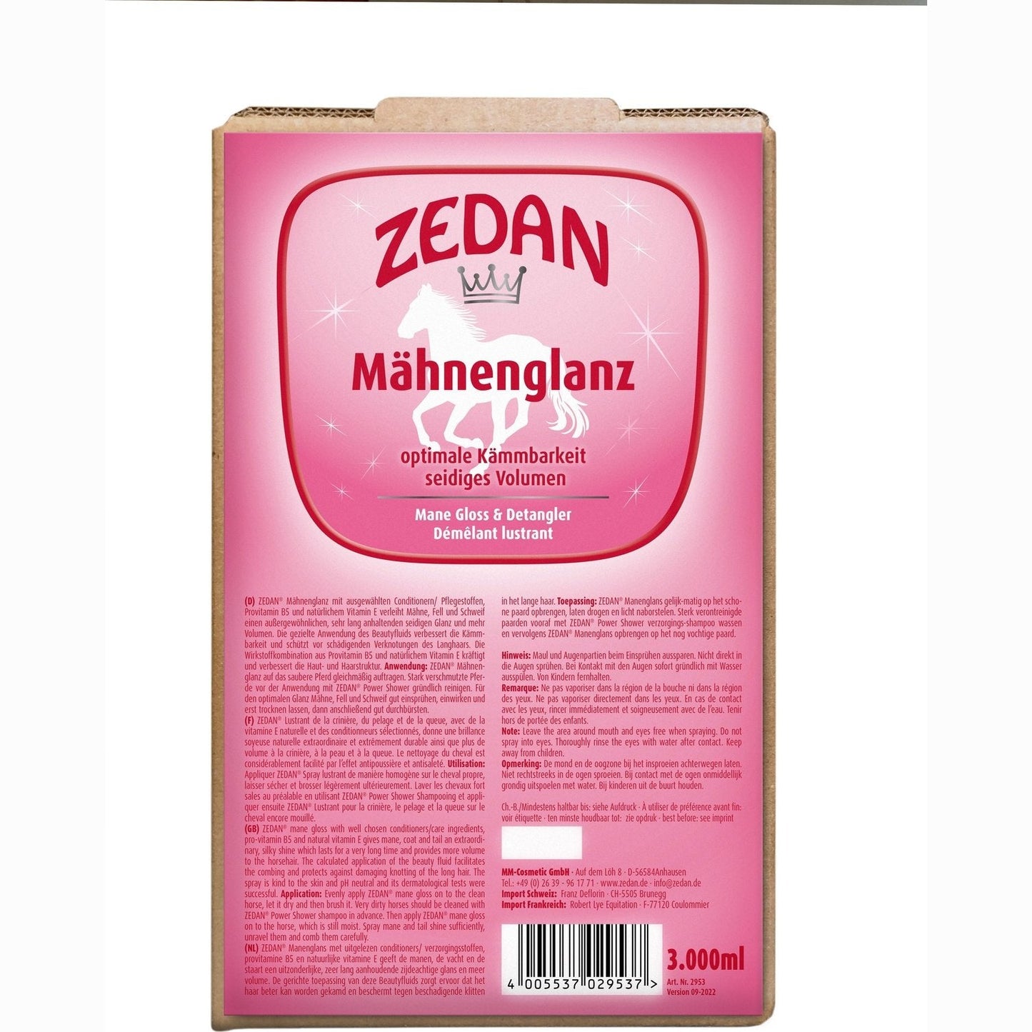 Zedan Mähnenglanz