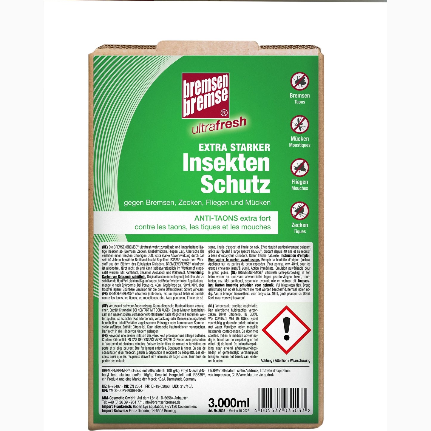 Zedan Bremsen Bremse uafresh