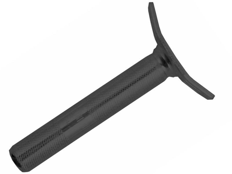 QU-AX Sattelstütze für Einräder, Stahl 150 mm, schwarz