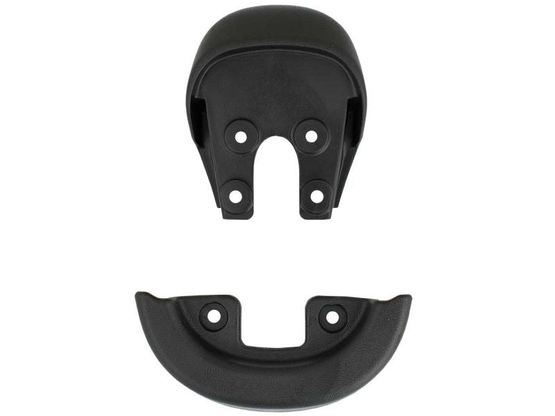 Sattelschutzecke & Griff (integriert) ohne Loch für QU-AX Luxus, Trial, Muni-Sättel, schwarz