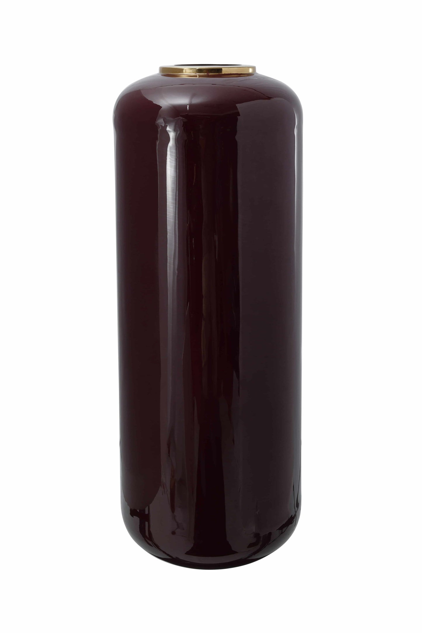 Bodenvase Art Deco 205 Taupe / Silber