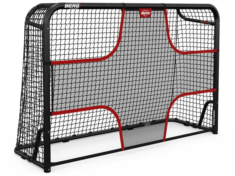 BERG Fußballtor S, 180 x 120 cm, Stahlrahmen inkl. Torwandnetz