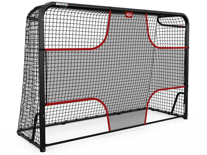 BERG Fußballtor M, 240 x 160 cm, Stahlrahmen inkl. Torwandnetz