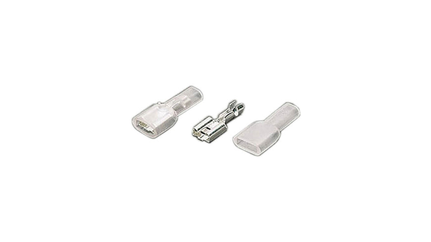 Passende Isolierhülse, transparent