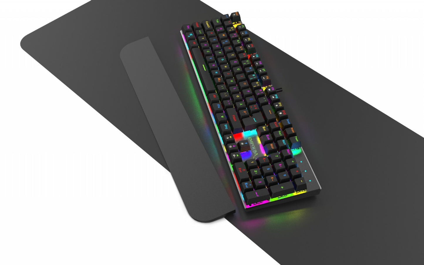 INCA Gaming Tastatur IKG-443 Mechanisch, RGB, dt. Layout