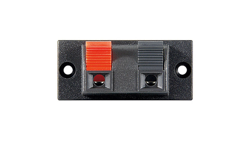 Lautsprecher-Klemmanschluss, 2-polig, Abmessungen: 54 x 24 mm