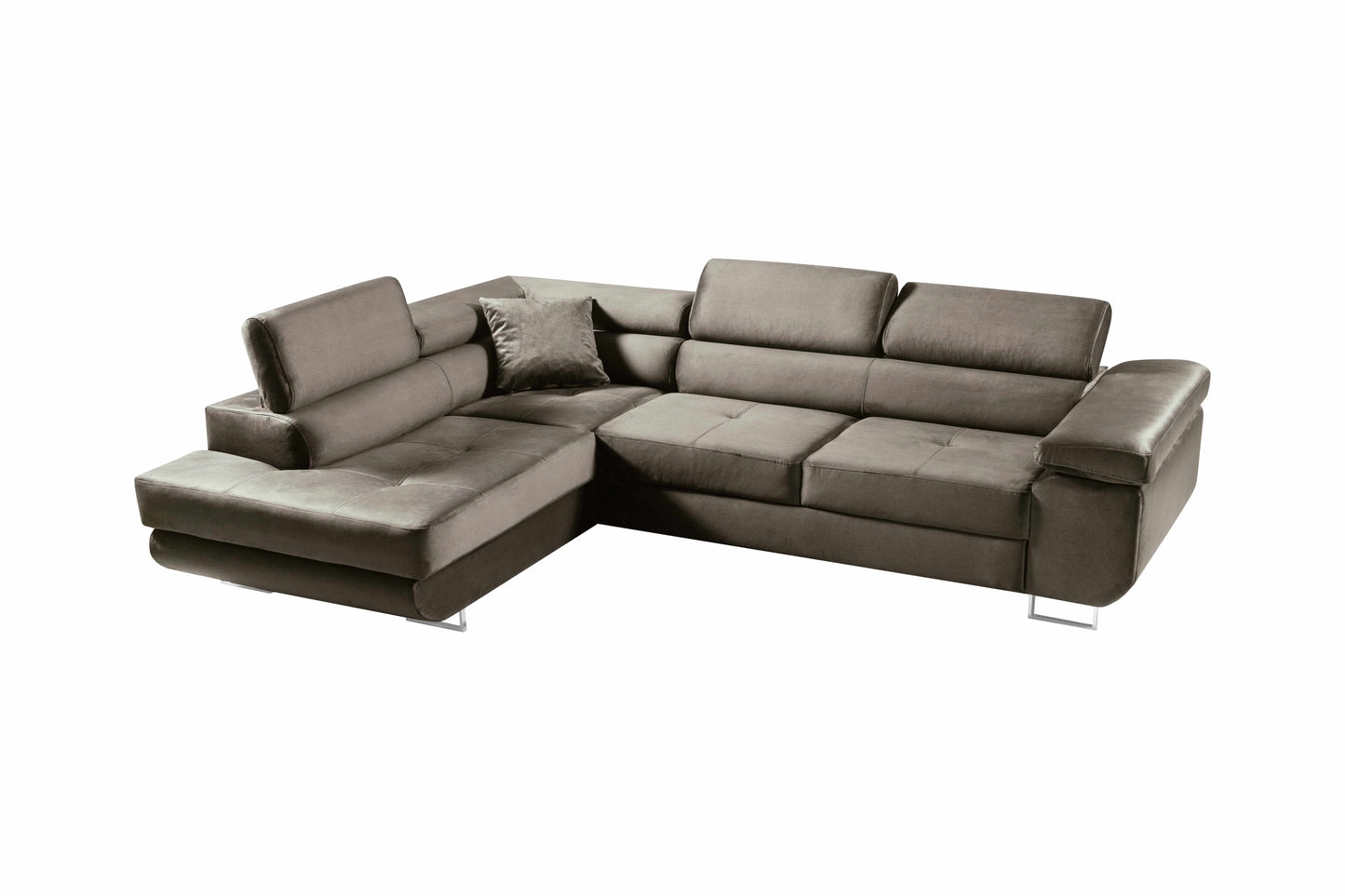 Ecksofa Divan 325-L Braun