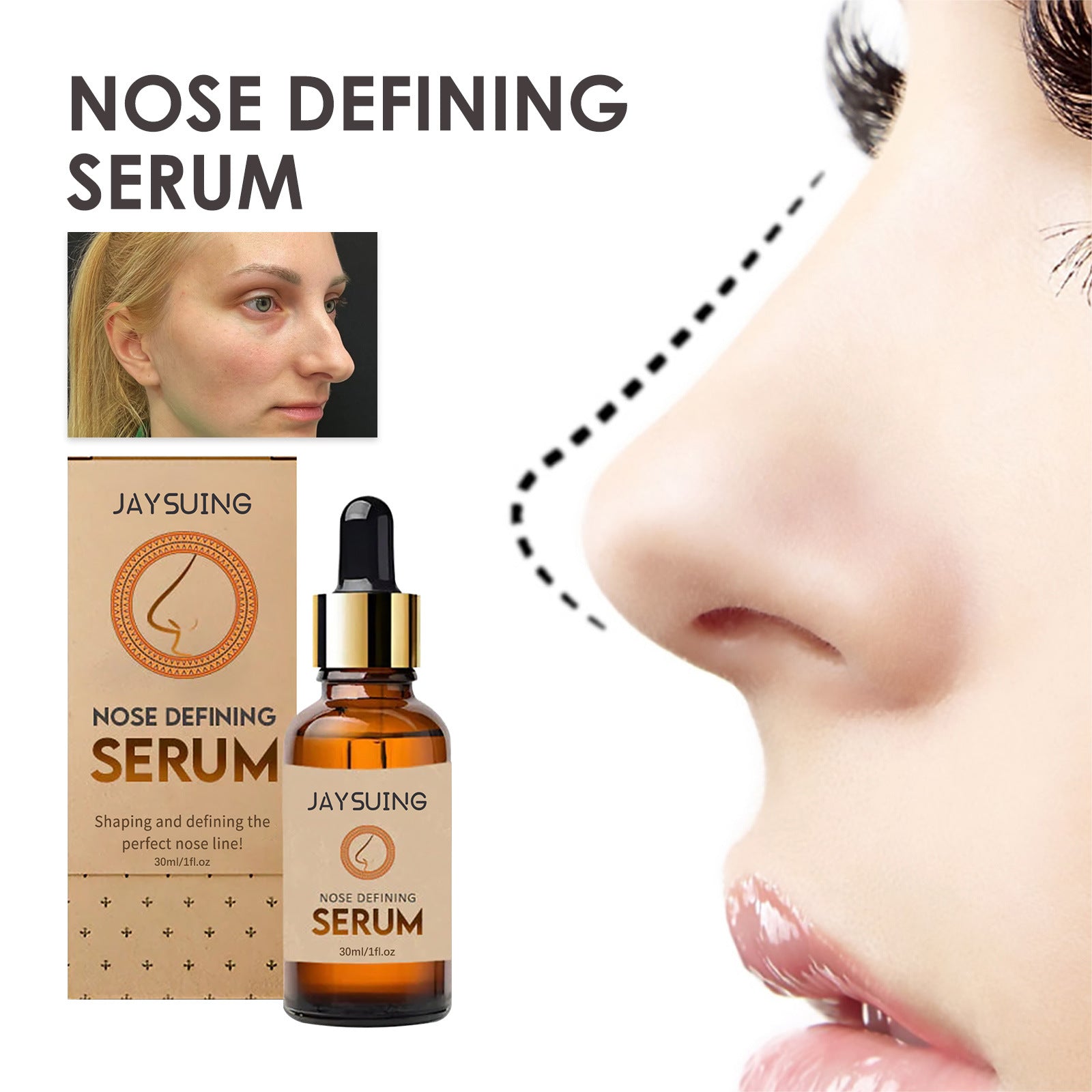 Nose Setting Essence Nose firming Massage Nose Straightening nose Nose High bridge beauty nose essence