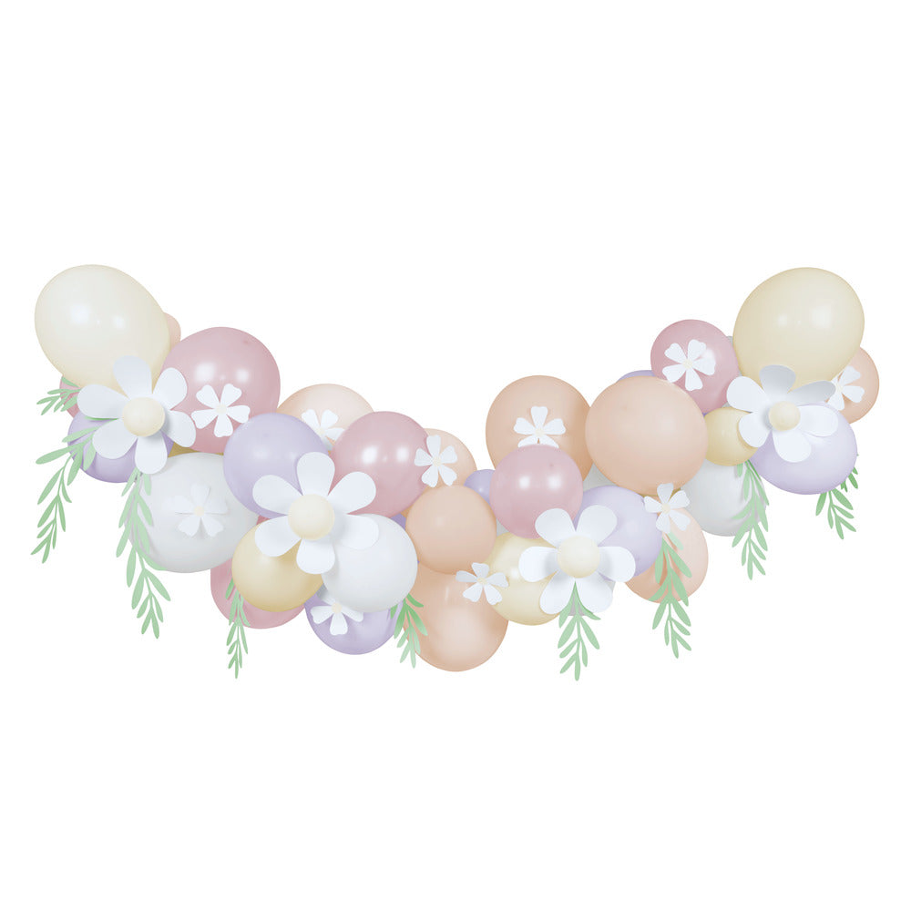 Ballongirlande Blumen Daisy