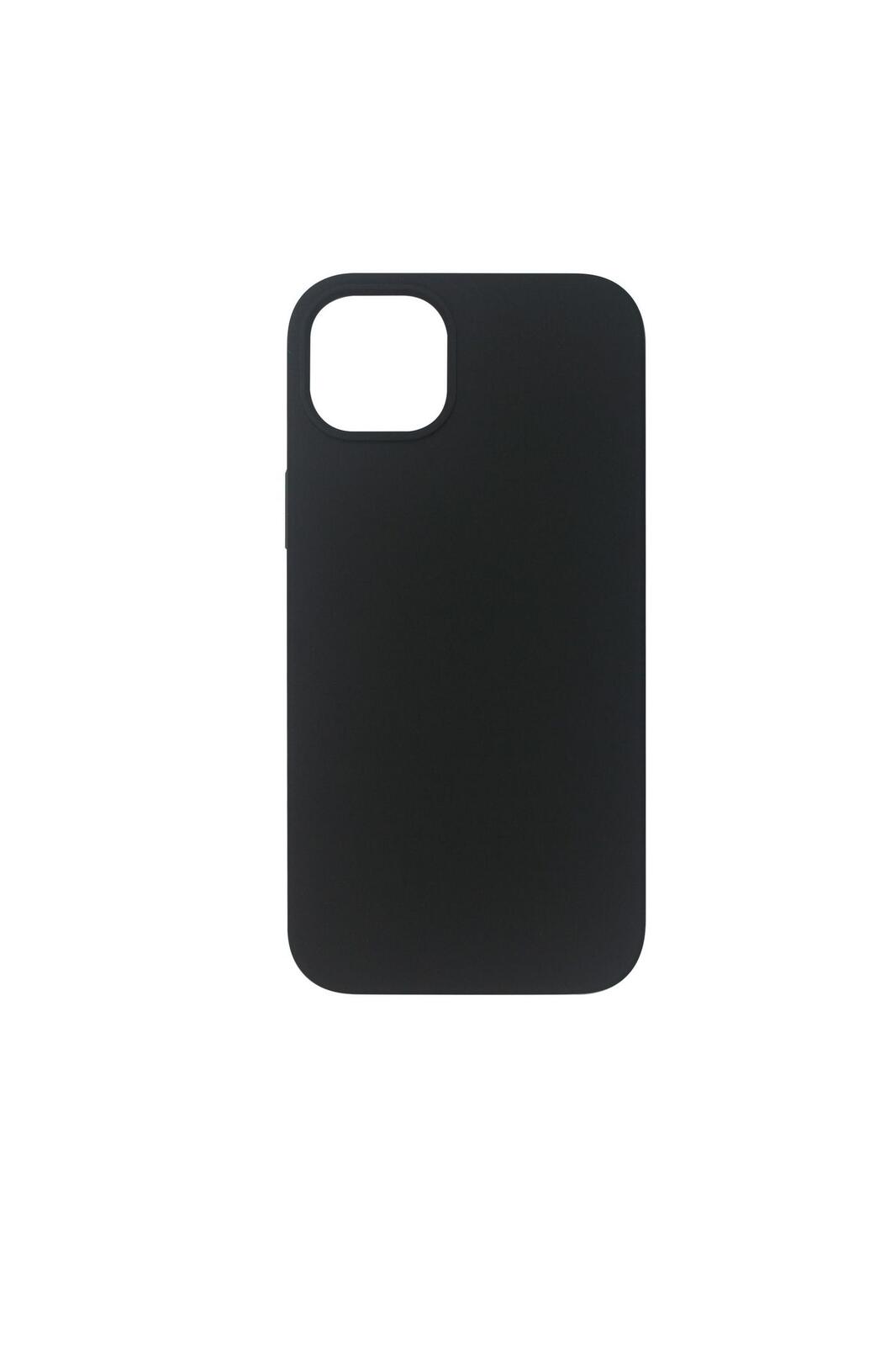 eSTUFF Madrid Silk-touch Silikon Case für das iPhone 14 Plus - Black