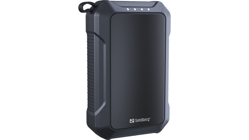 Sandberg Powerbank 10000 mit Handwärmer und Taschenlampe, 10.000 mAh (37 Wh)