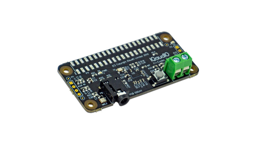 Raspberry Pi IQaudio Codec Zero für Raspberry Pi ZERO (W & WH)
