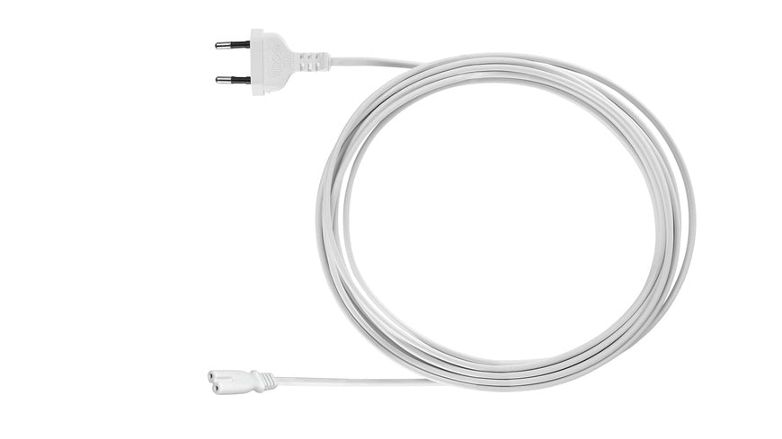 WIR Elektronik Anschlusskabel für Aufputz-eWickler (eW9xx), weiß, 5 m