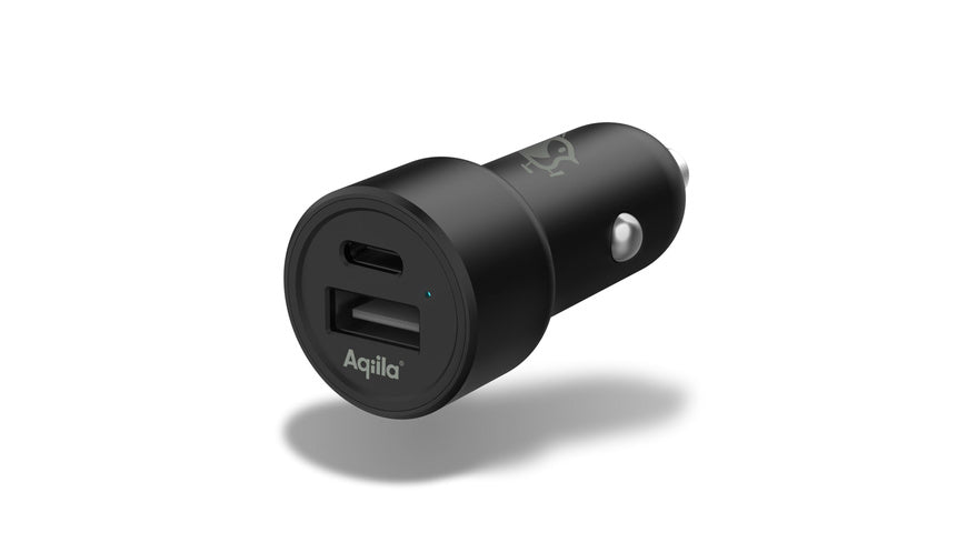 Aqiila Chargebird CC2 Auto-Ladegerät, 32W, 1x USB-C 1x USB-A