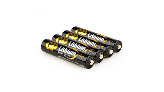 AAA Batterie GP Lithium 1,5V 4 Stück