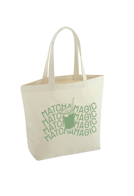 Stofftasche Matcha