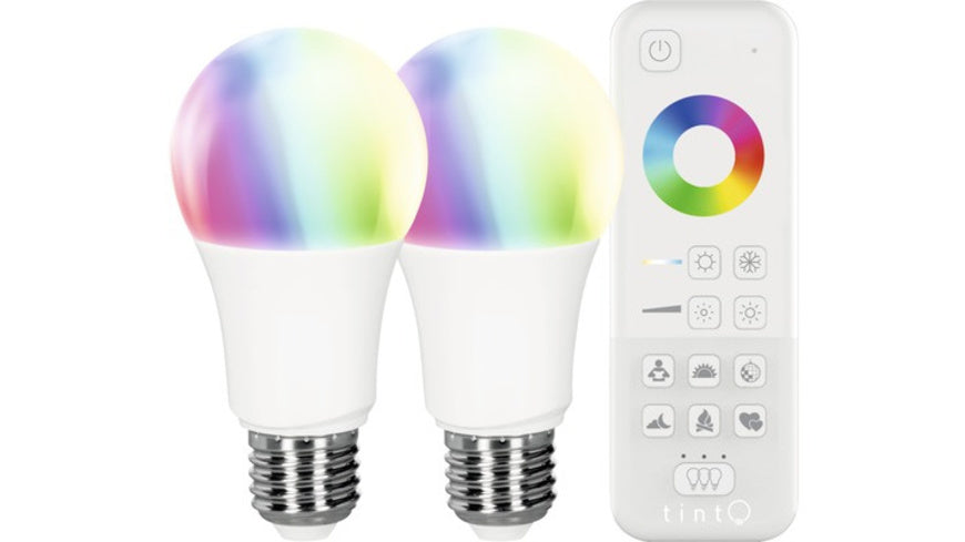 tint Smart Home Starterset Leuchten, Zigbee, Fernbedienung, E27
