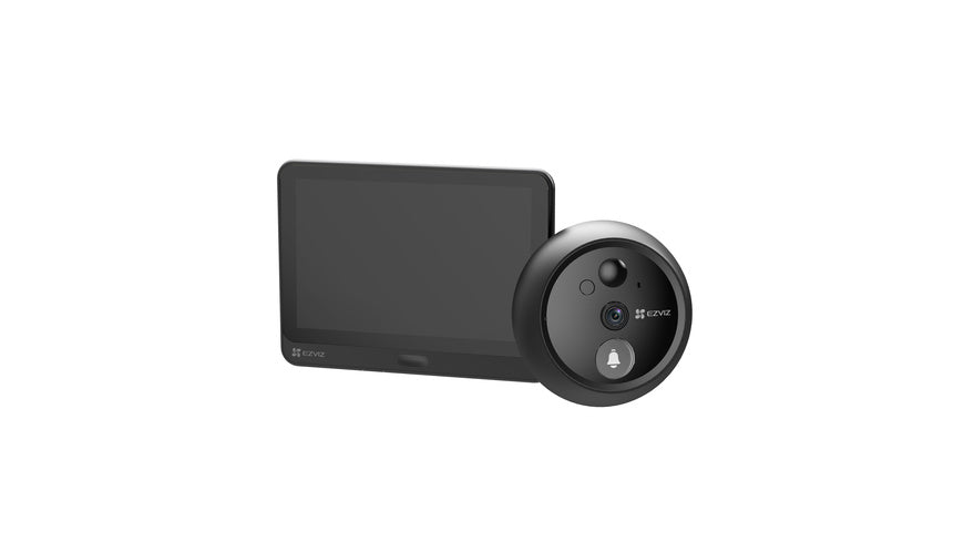 EZVIZ Smart Home Video-Türspion HP4, WLAN, 4,3" Touchscreen, Nachtsicht