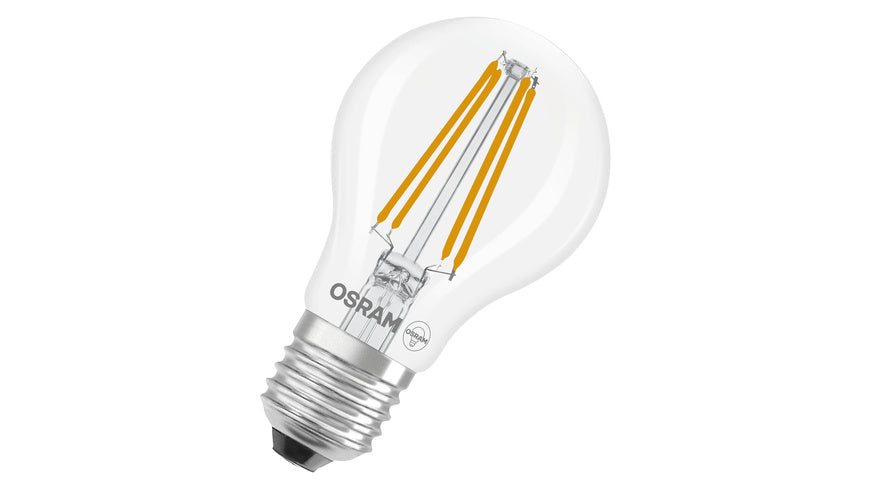 Osram LED Classic A 75, Filament, EEK A, 5 W, 1055 lm, E27, dimmbar warmweiß, klar