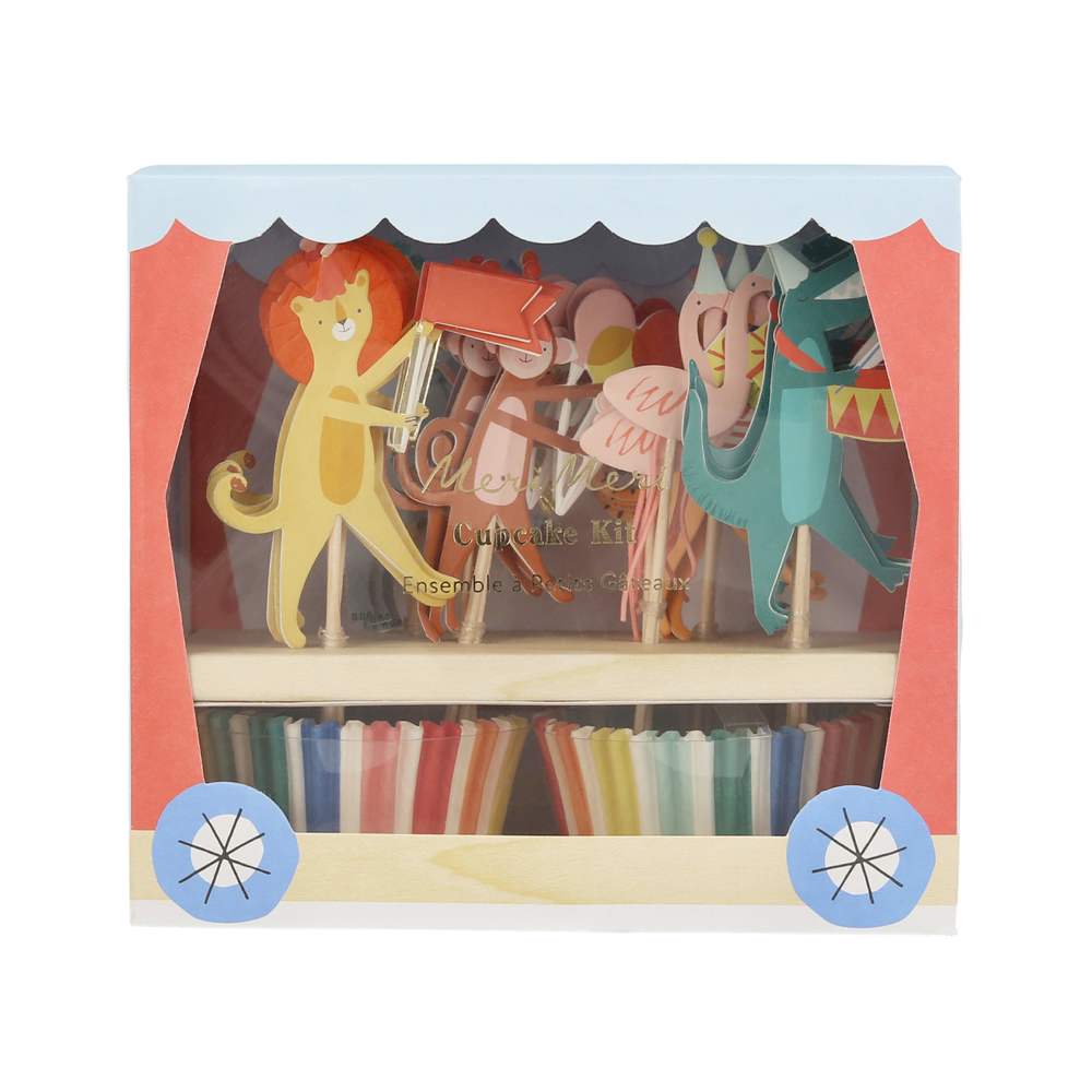 Tierparade Cupcake Set
