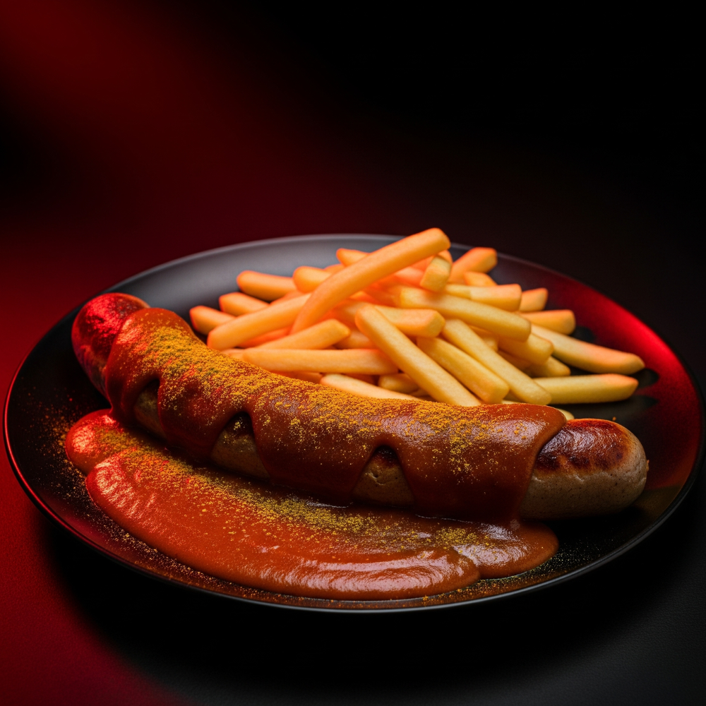 Große Currywurst „Dauerbrenner“