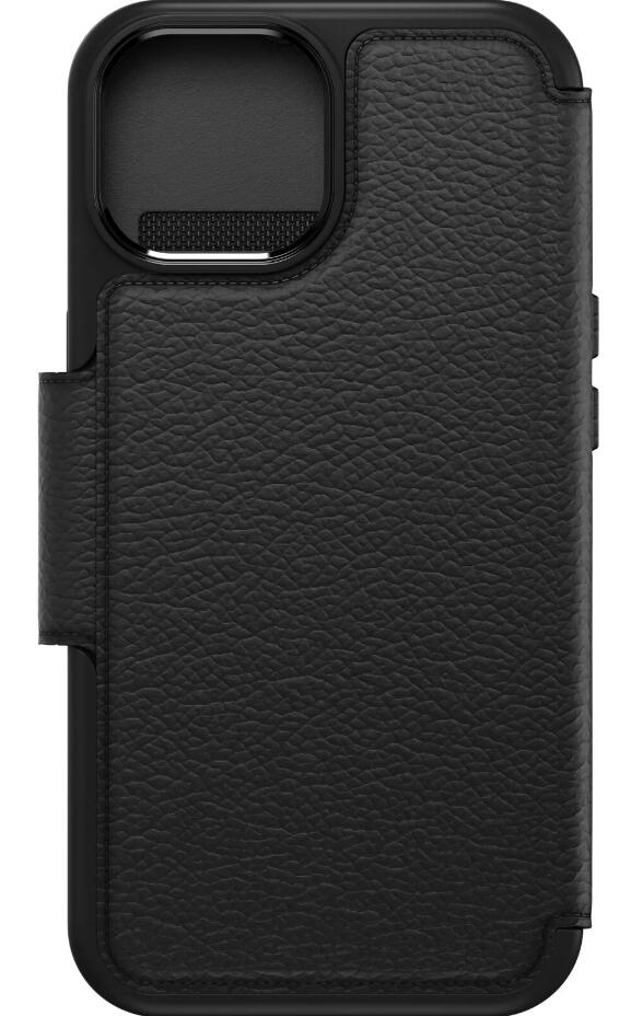 OtterBox Strada Series Folio mit MagSafe für das Apple iPhone 15 Pro - Schwarz