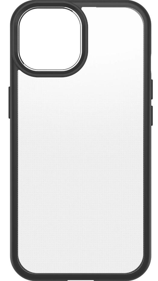 OtterBox React Series für das Apple iPhone 15 Plus - Clear/Schwarz
