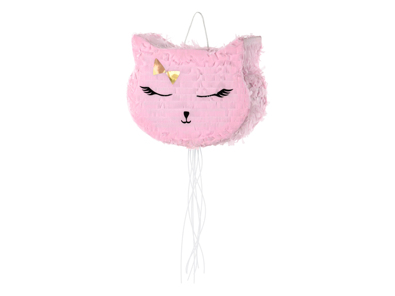 Katze rosa Pinata groß