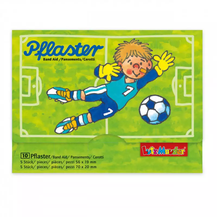 Pflasterbriefchen Fussball