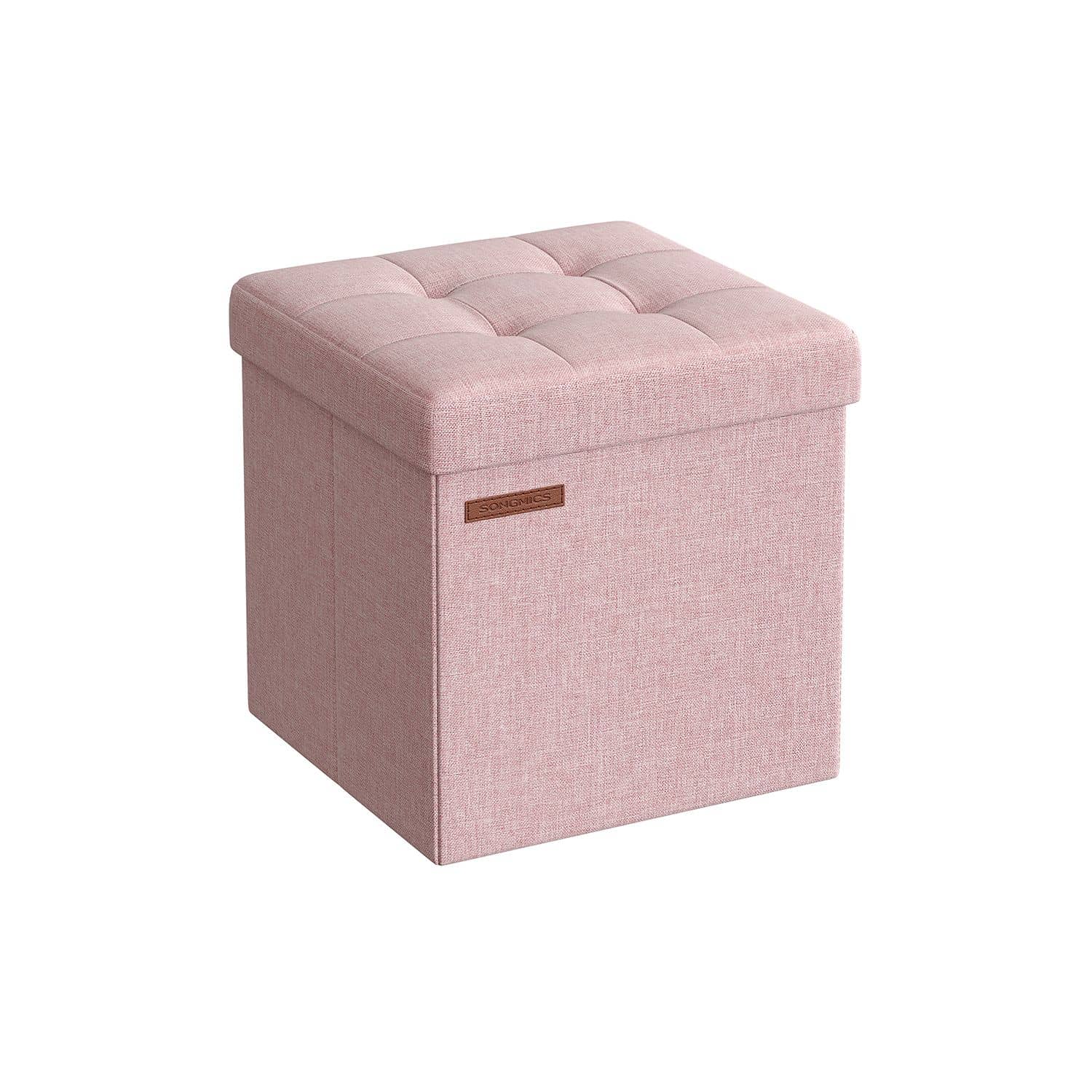 30 cm Sitzbank mit Stauraum pastellrosa