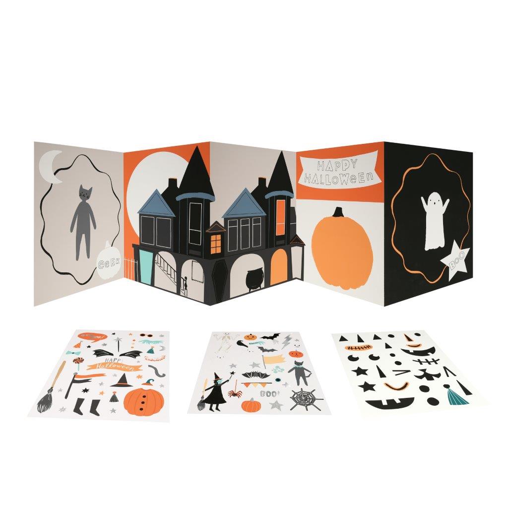 Halloween Bastel-/ Stickerset