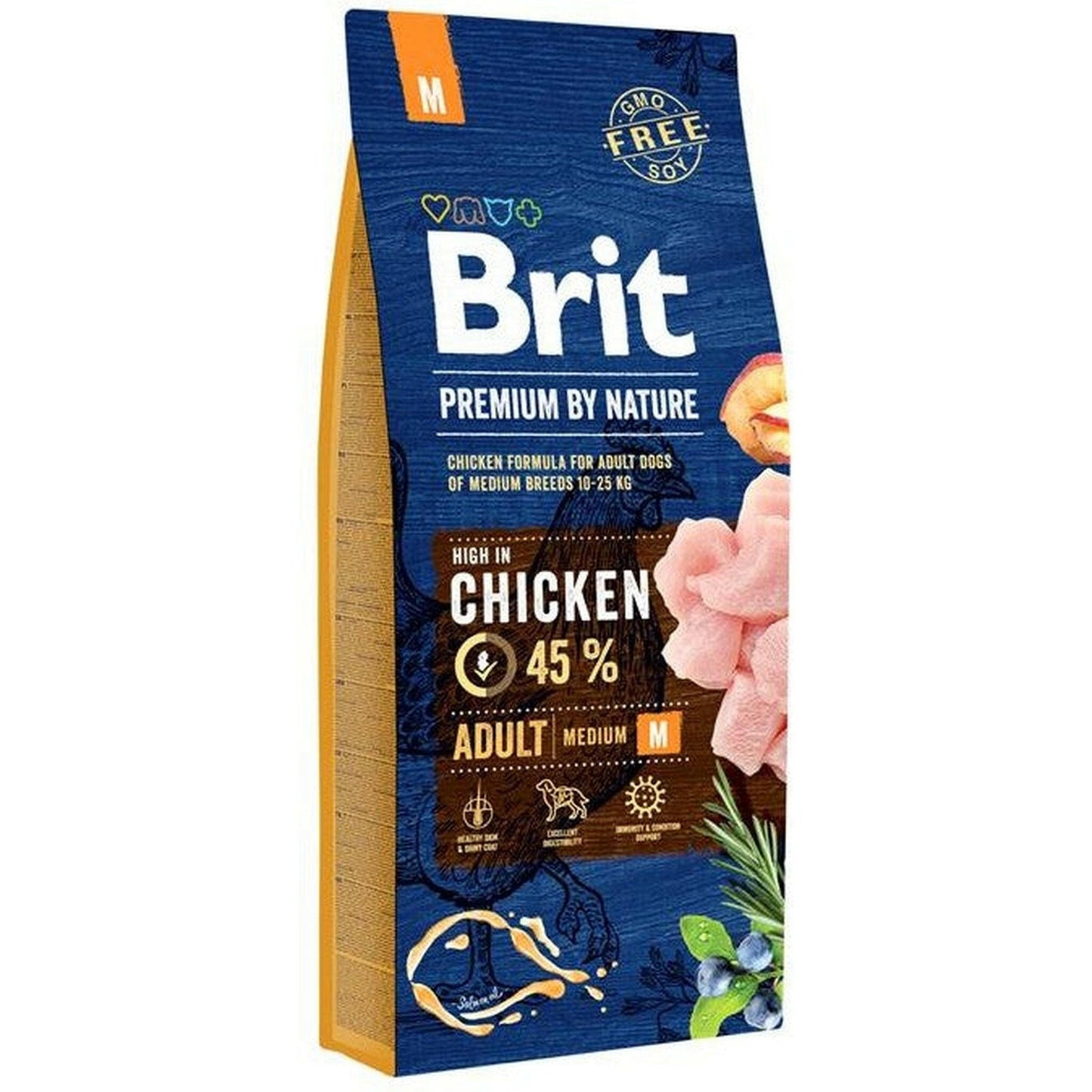 Brit Premium by Nature Dog - Adult M, 15kg