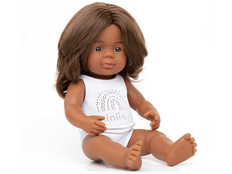 miniland dolls Babypuppe Aborigene-Mädchen