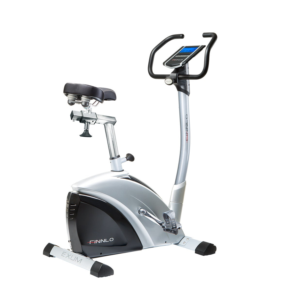 FINNLO Ergometer Exum | Testsieger | Wattsteuerung | 18 Programme