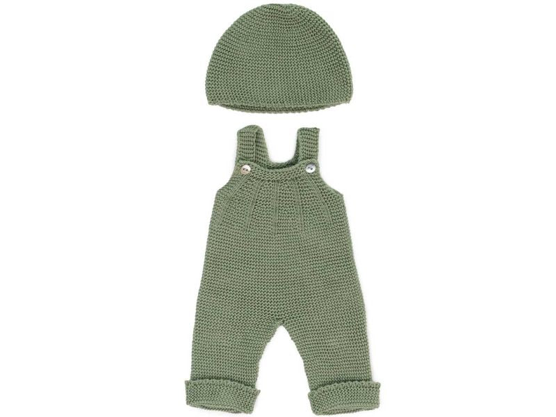 miniland dolls Latzhosen-Set mit Mütze
