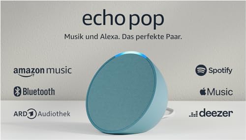 Echo Pop - Smarter Bluetooth-Lautsprecher mit Alexa