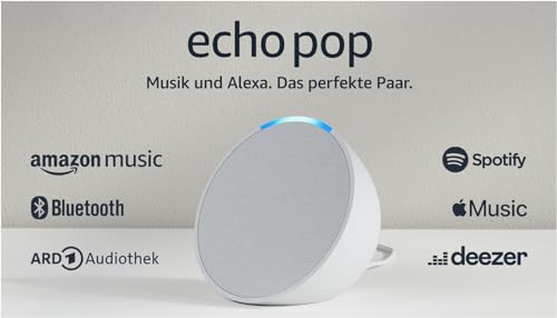 Echo Pop - Smarter Bluetooth-Lautsprecher mit Alexa