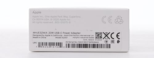 Apple 20W USB‑C Power Adapter