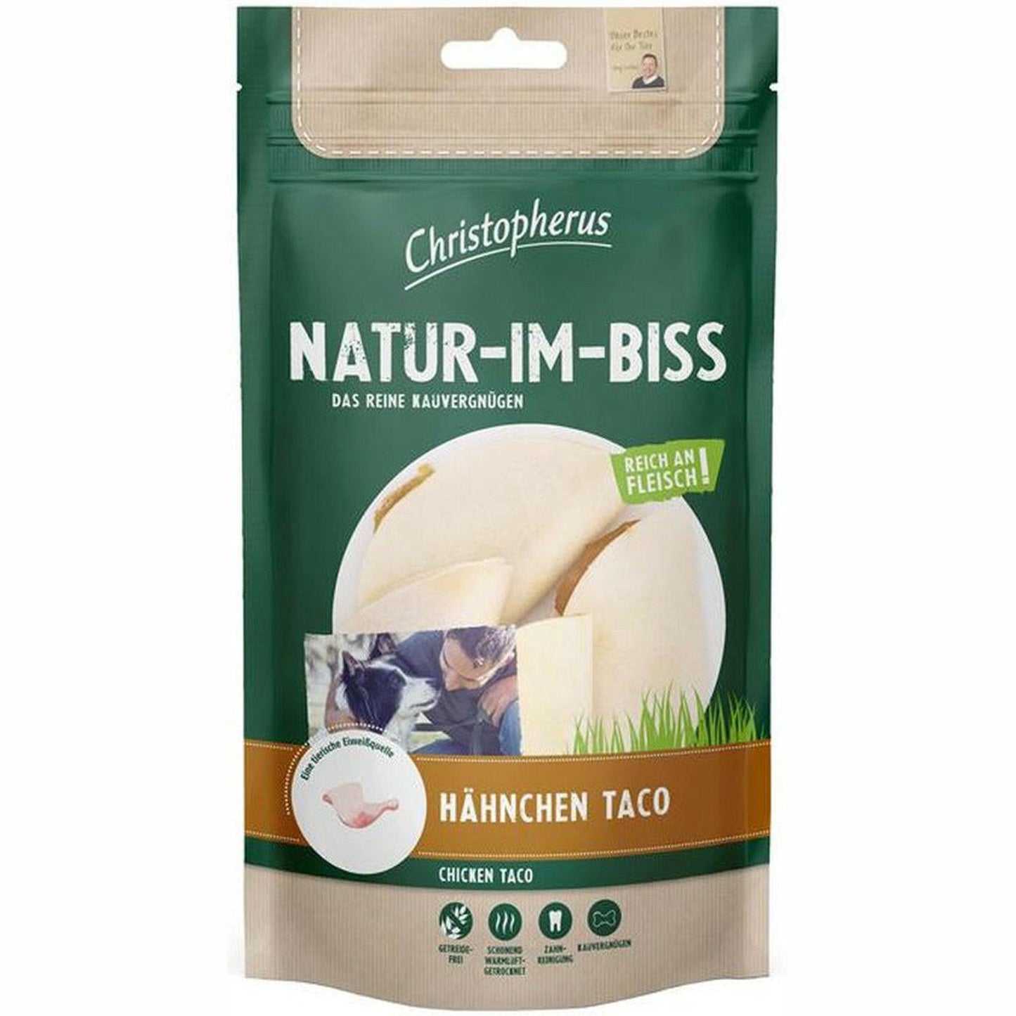 Christopherus Snack Hähnchen Tacoo 12x65g