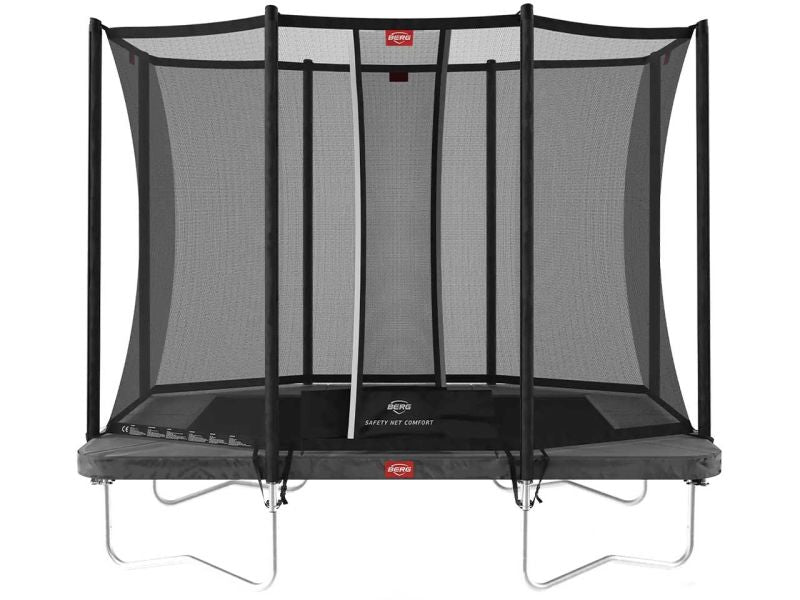 BERG Trampolin Ultim Favorit Regular 280 Grey inkl. Sicherheitsnetz Comfort