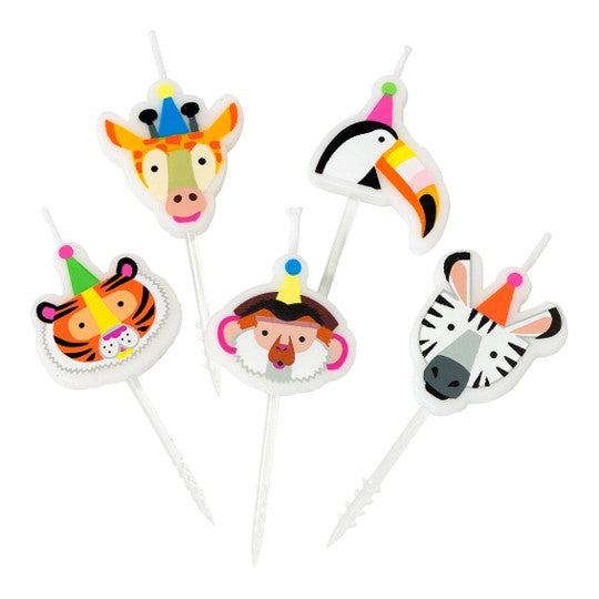 Happy Animals Minikerzen (Talking Tables)