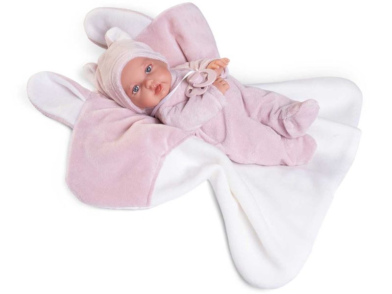 Antonio Juan Babypuppe »Petit Blandito« mit Decke