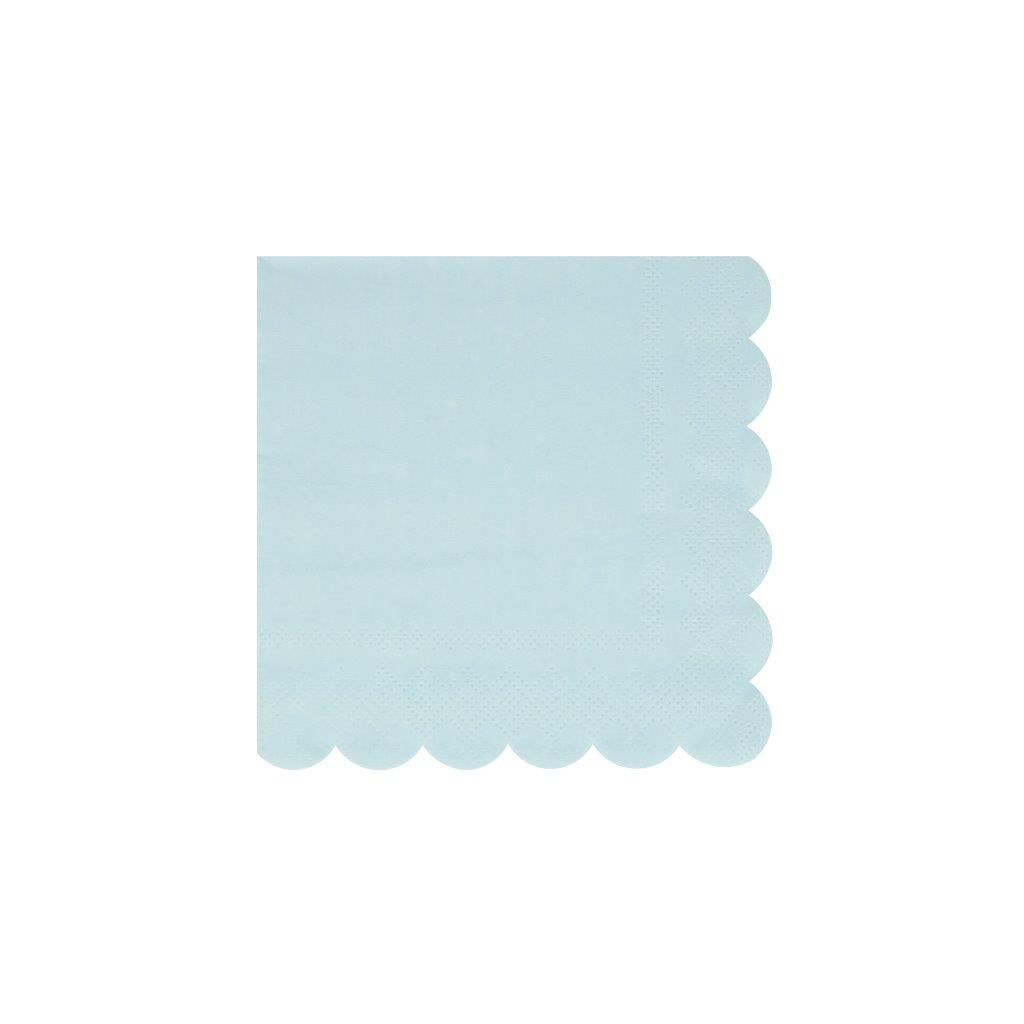 Summer Sky Blue Servietten klein
