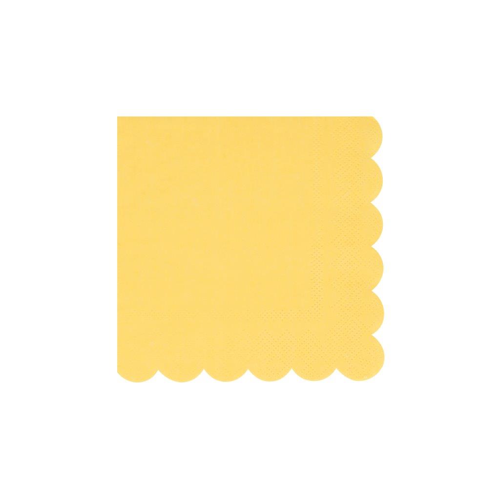 Lemon Sherbert Servietten klein