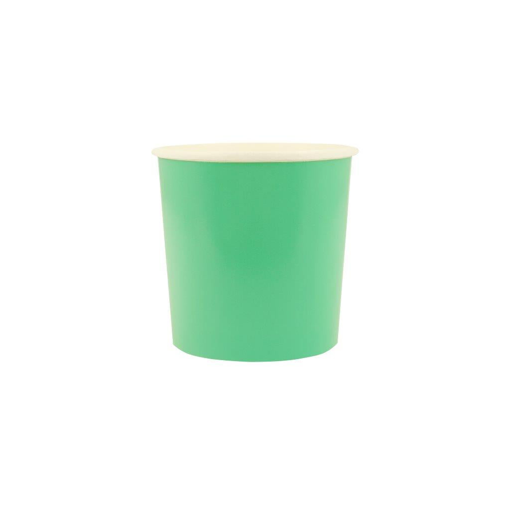 Emerald Green Pappbecher