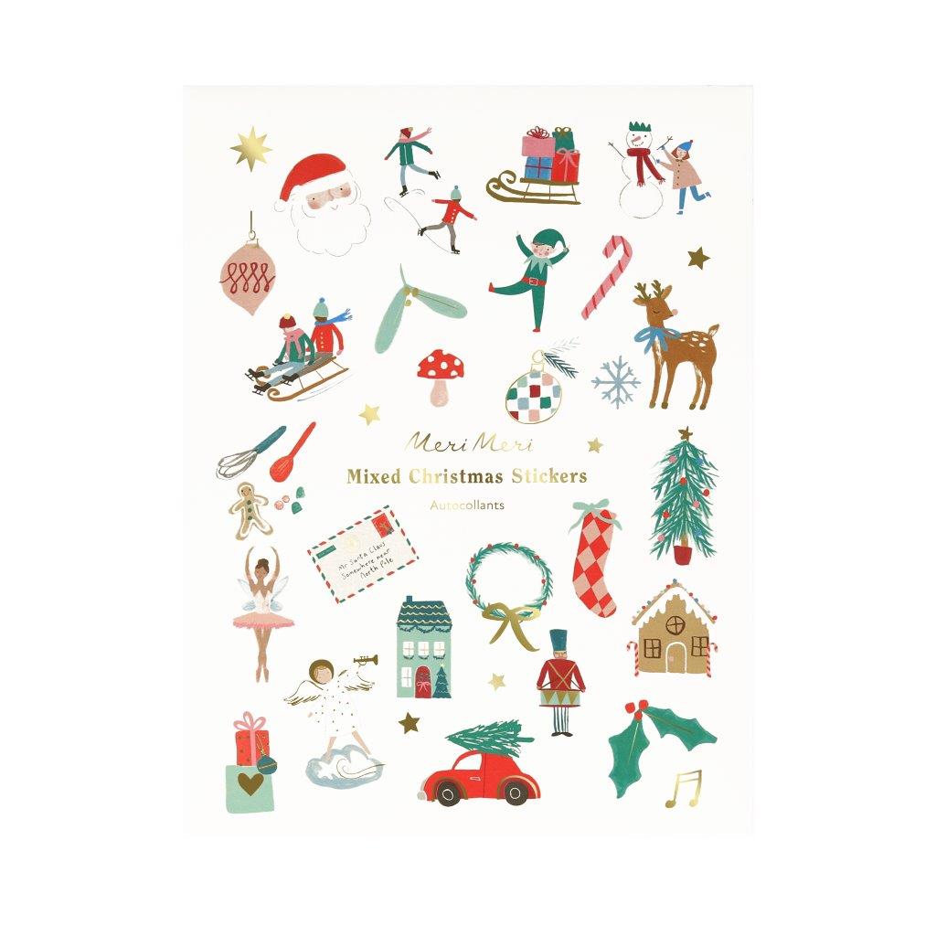 Mixed Christmas Stickerbögen