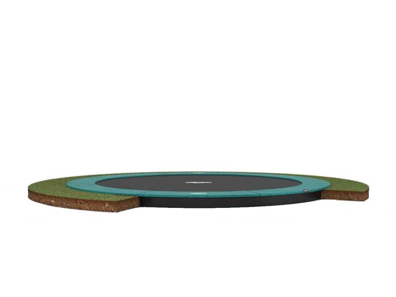 BERG Trampolin Champion FlatGround 380 Grün