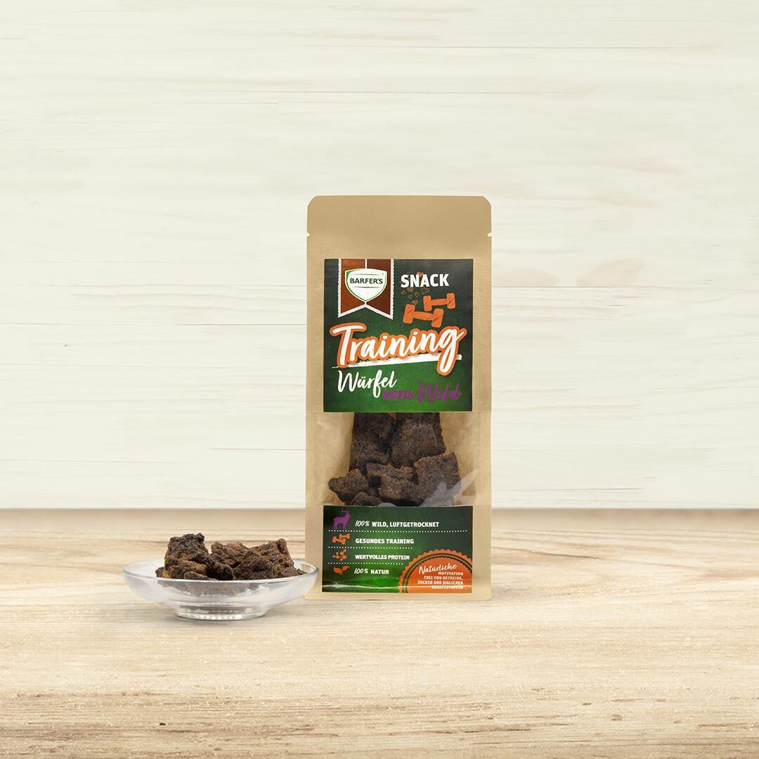 BARFER'S SNACK - Würfel vom Wild