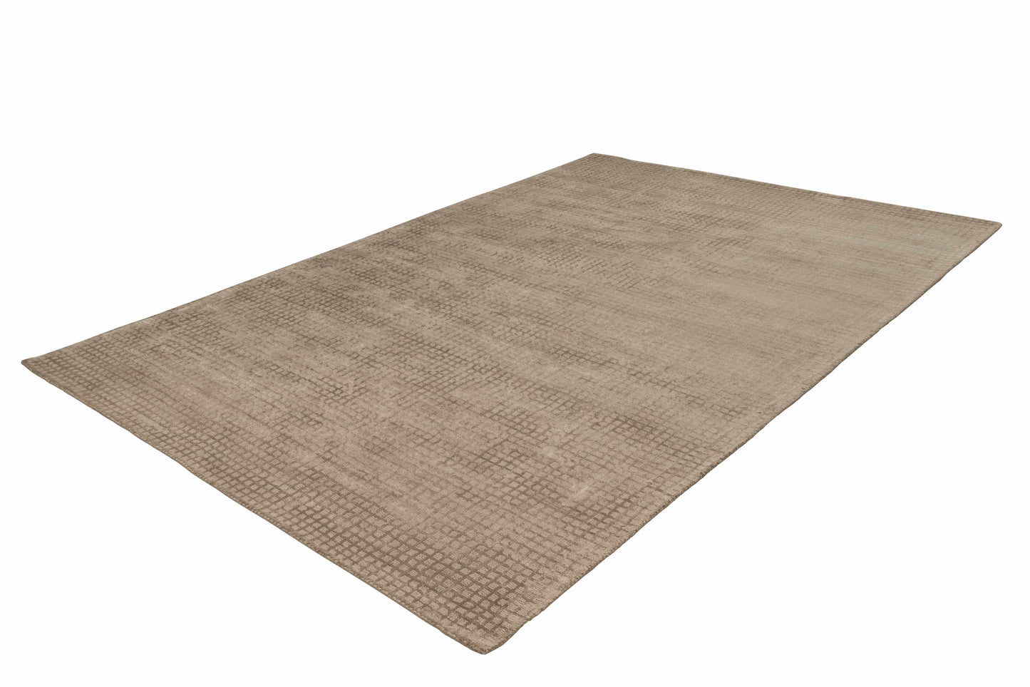 Bridget 125 Teppich Taupe 80cm x 150cm | Flachflor-Teppich
